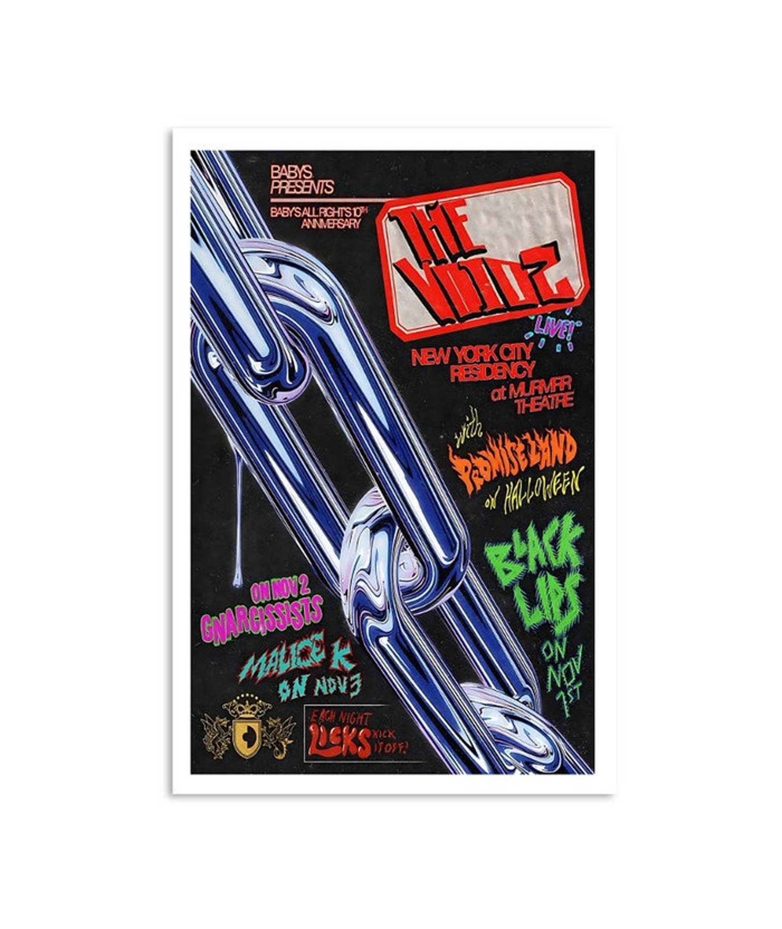 The Voidz Tour 2023 Brooklyn, NY Poster Etsy