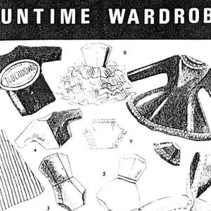 Pippa Dawn Fun time Wardrobe pattern Original Primer and Instructions PDF Sewing Pattern