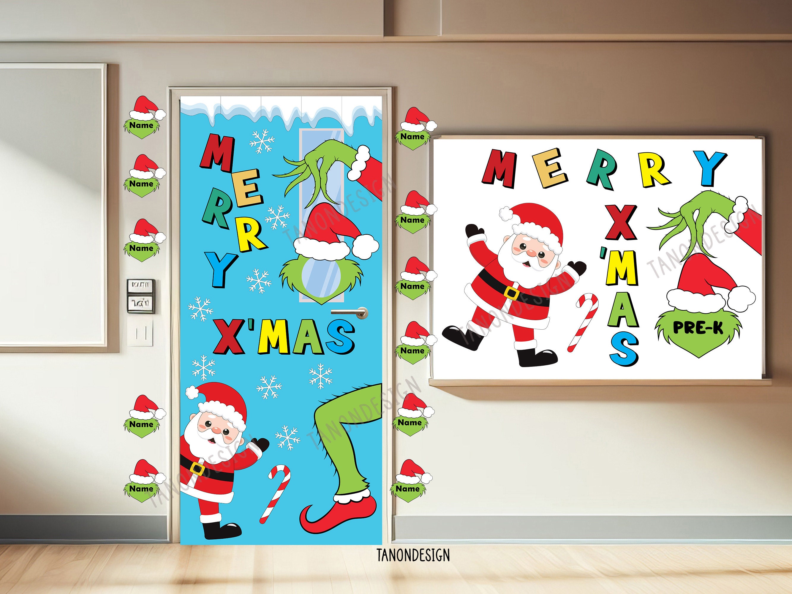 Christmas sale classroom door