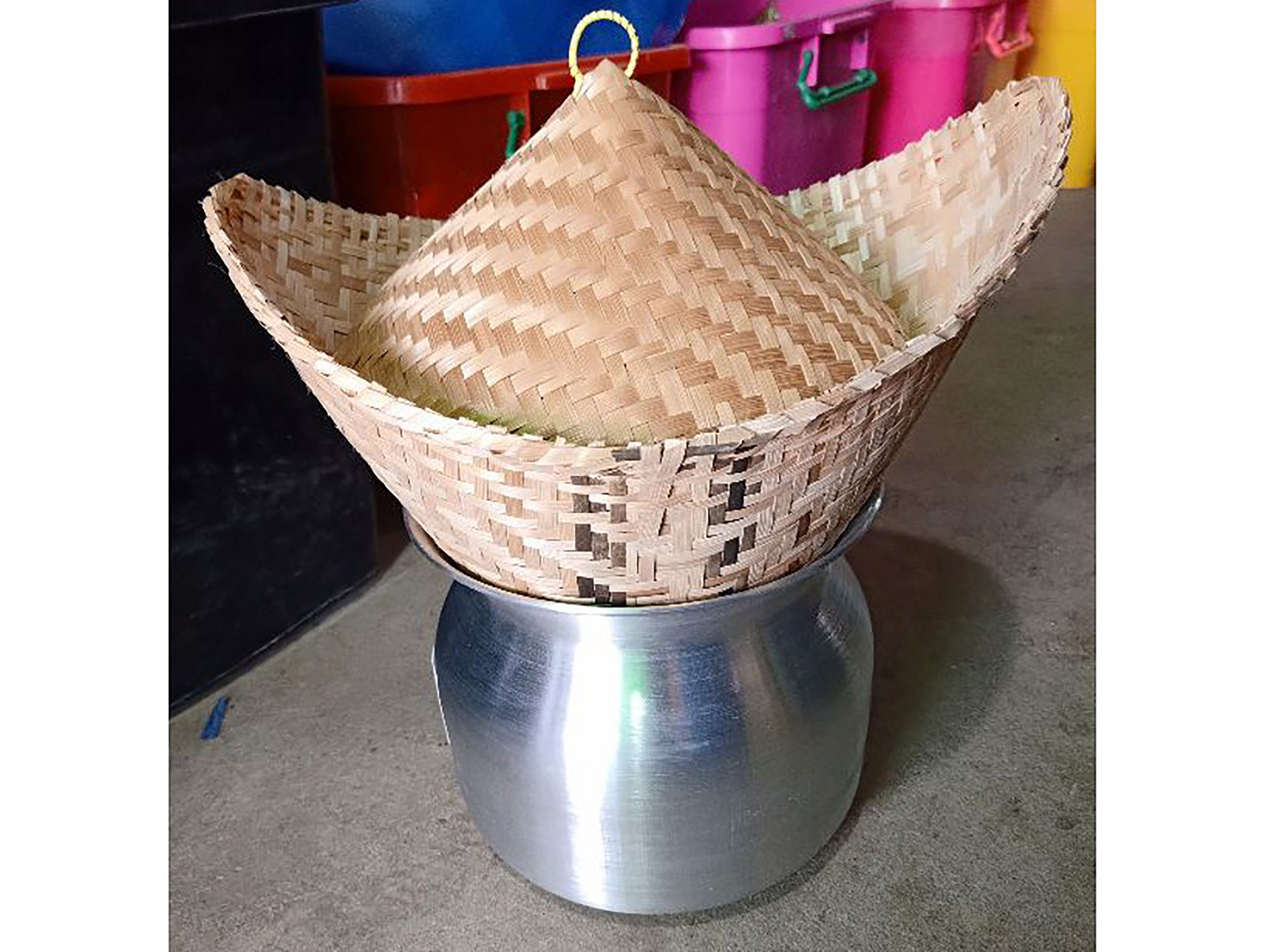 Thai Lao Steamed Sticky Rice Set Steamer pot with lid and Etsy