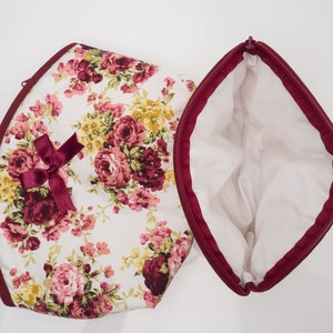 SET de 3 piezas de bolsas de algodón bolsa con cremallera | Etsy