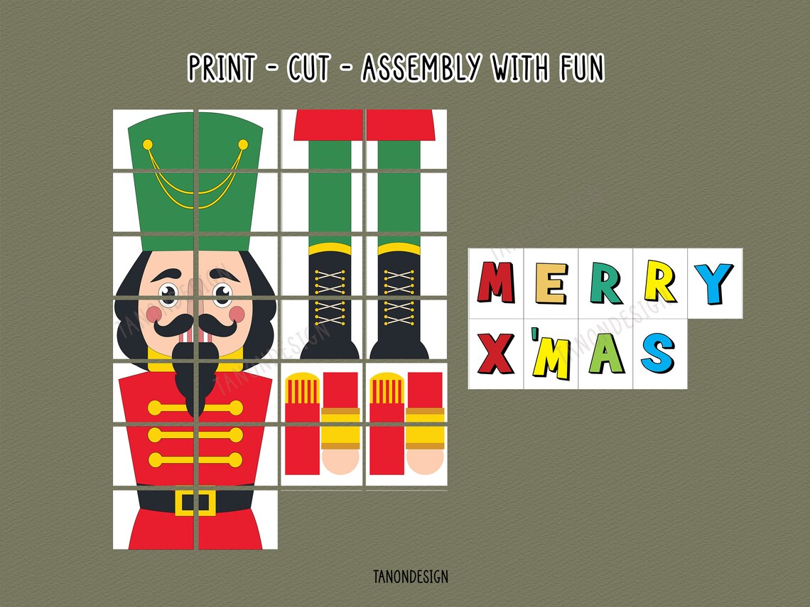 Christmas Classroom Door Decor, Nutcracker Bulletin Board Kit ...