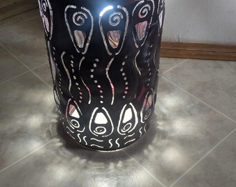Coffee can pendant lamp