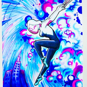 Spider verso Fan Art- Spider Gwen