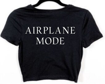 Airplane Mode Crop top