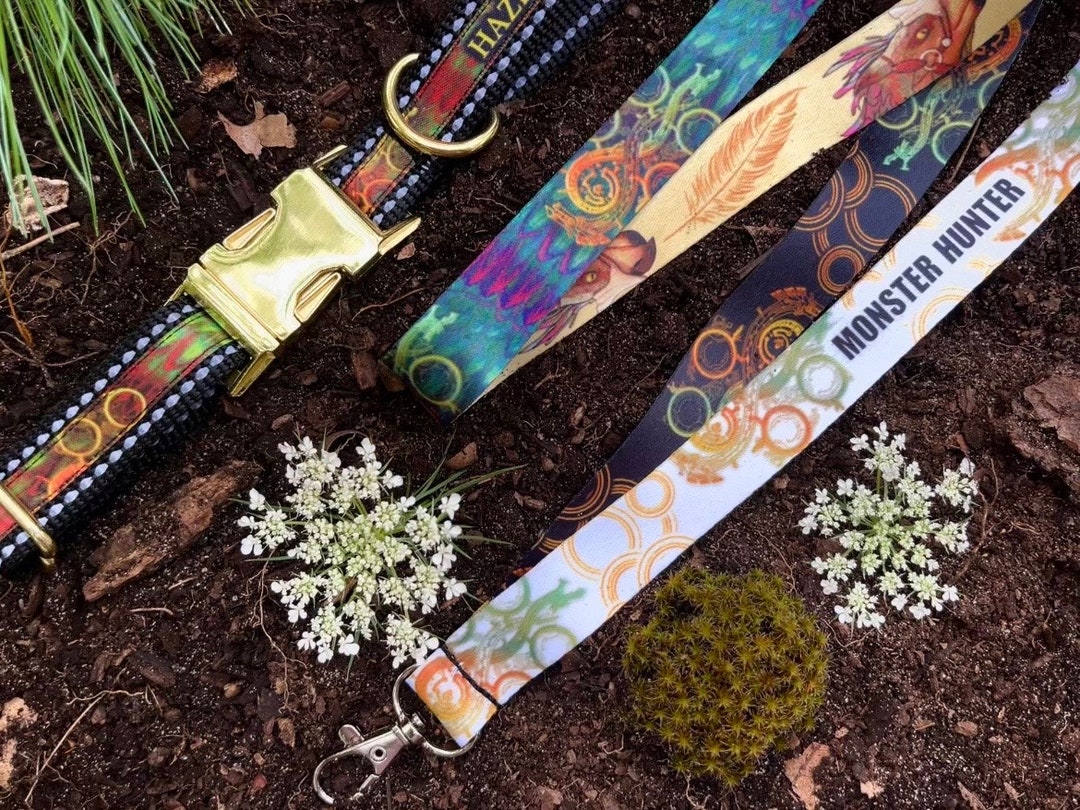 Monster Hunter WILDS Personalized Lanyard, Bracelet, Wristlet, Pet