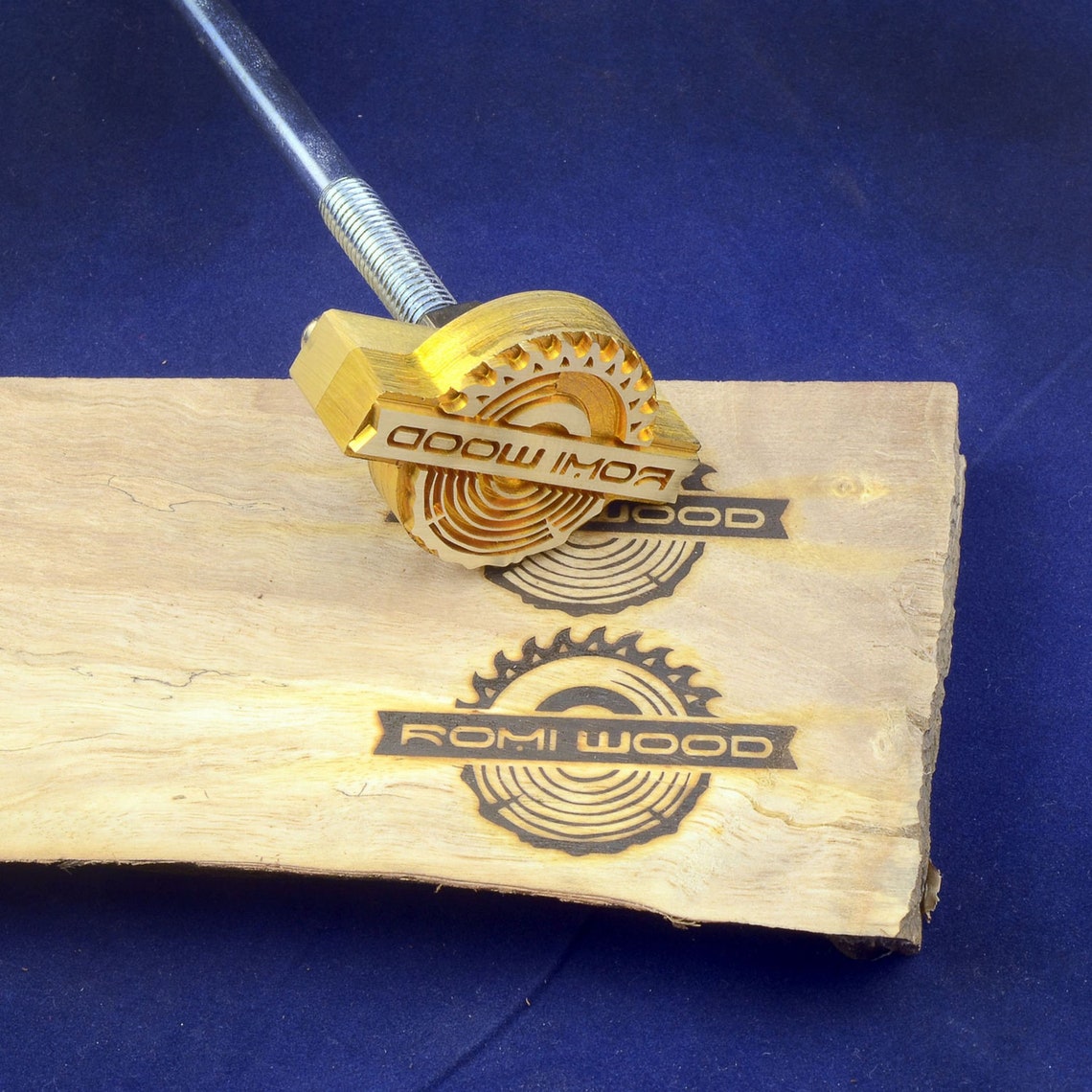 Custom wood branding stamp for order Etsy