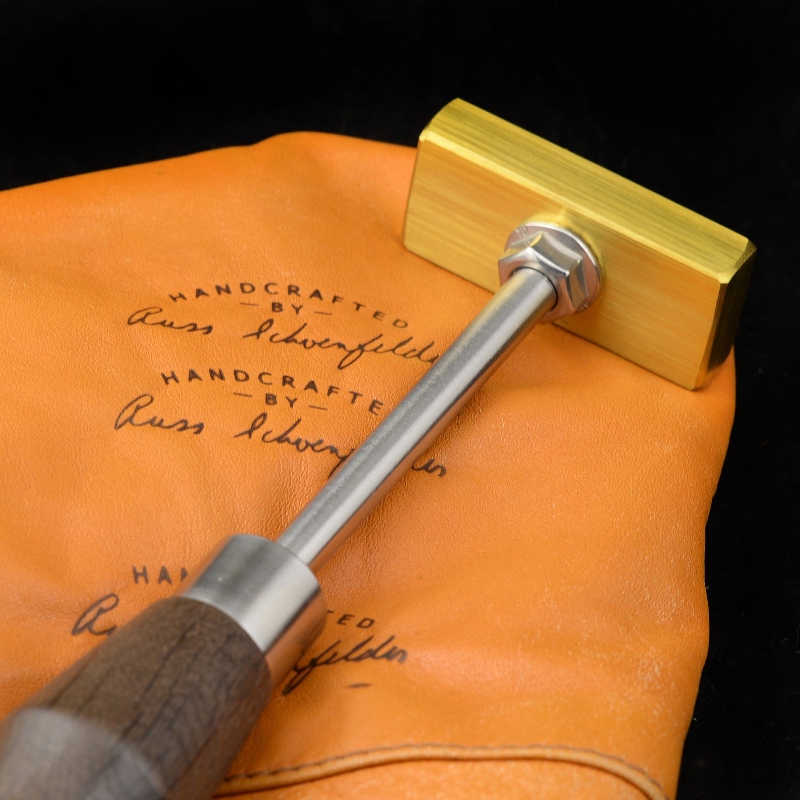 Leather Custom Branding Iron Gift for Leatherworkers Etsy