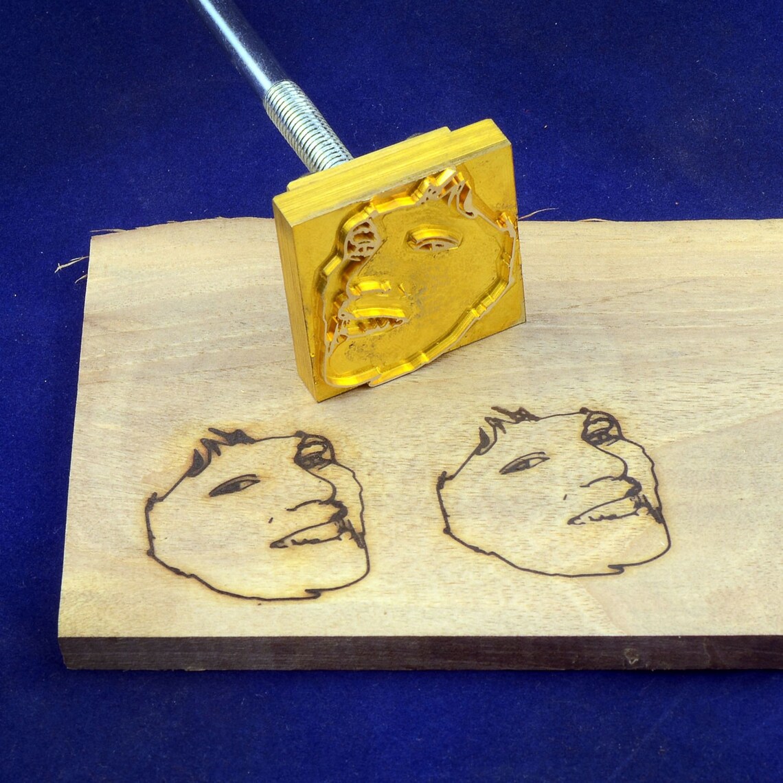 Custom wood branding stamp for order Etsy