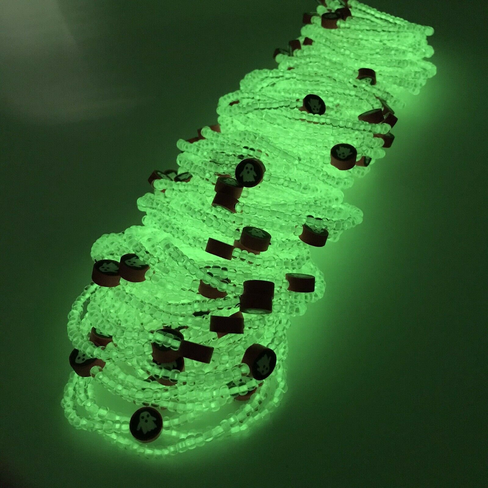 Bulk Halloween Glow in the Dark Bracelets Lot of 100 White - Etsy