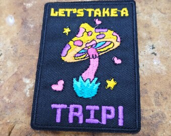 iron-on patch motif