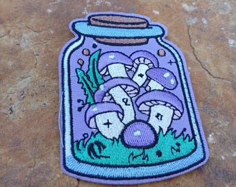 Iron-on patch motif