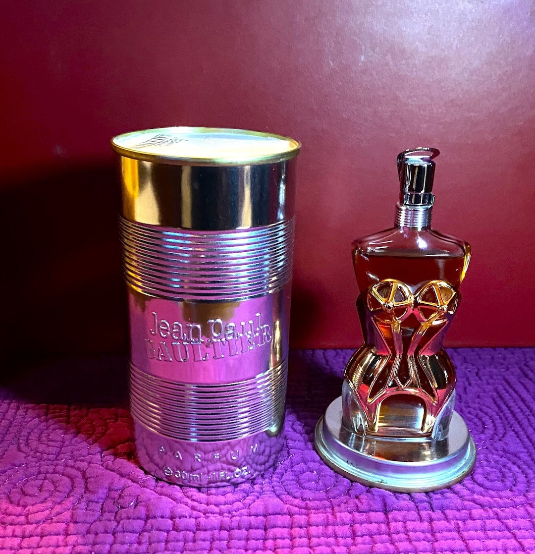 Vintage 1993 Jean Paul Gautier Classique Parfum in Rose Bustier