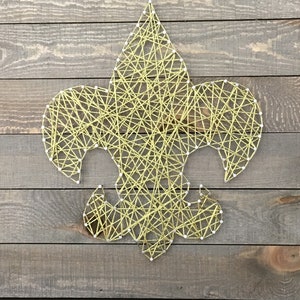 Fleur de Lis String Art