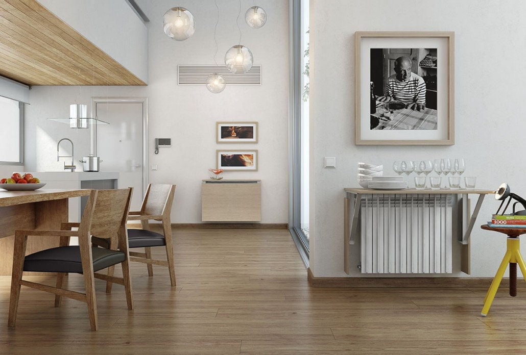 Custom Made Folding TABLE Radiator Cover Multifunctional Etsy