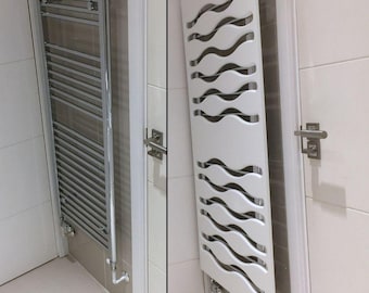 Panel de seguridad para cubierta de radiador de toallero que protege contra quemaduras en baños de hombre y mujer Calentadores de baño