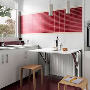 Custom Made Folding TABLE Radiator Cover Multi-functional Space Saving Design 40cm to 130cm Long