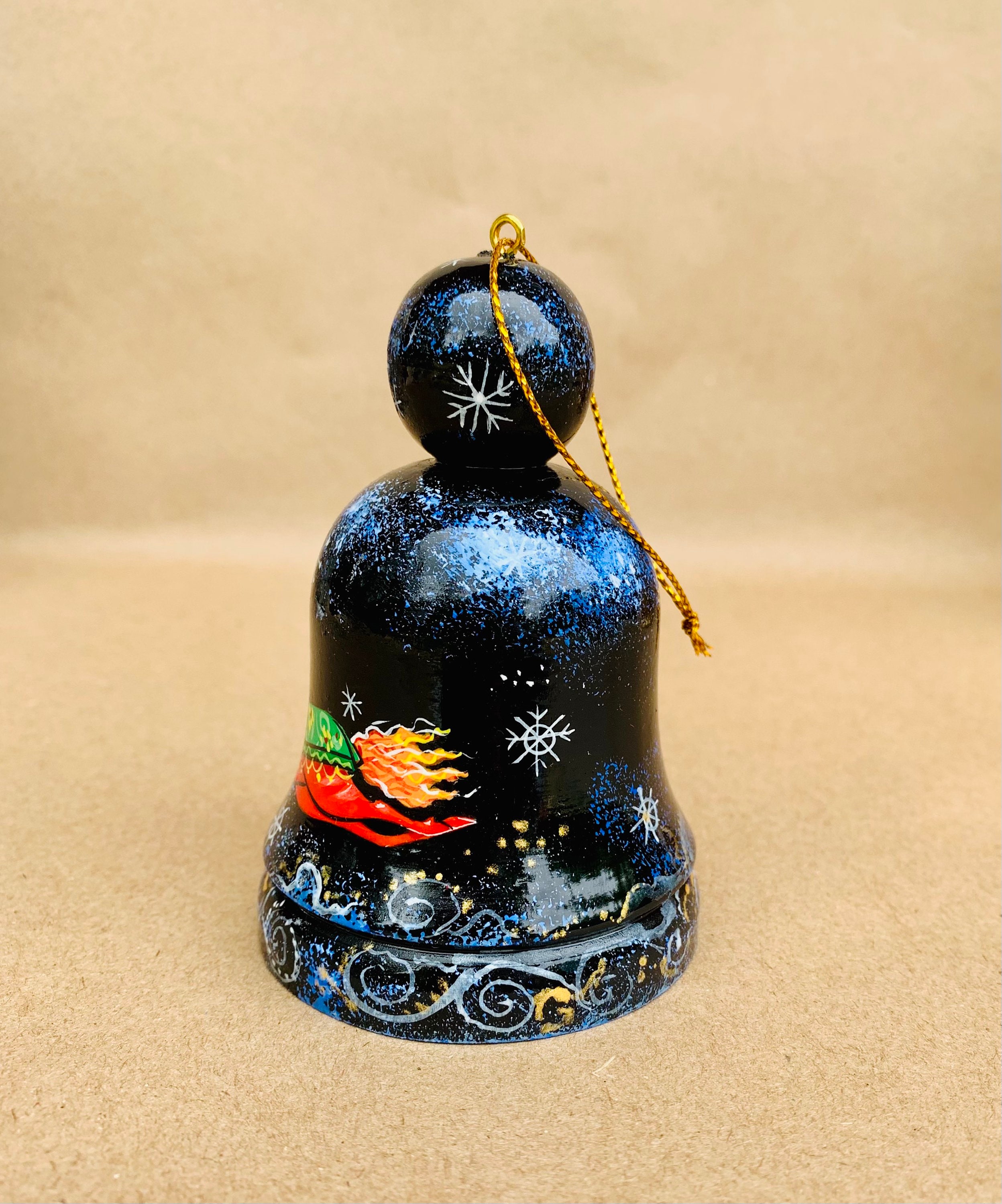 Hand painted bell russian christmas ornaments bell Etsy