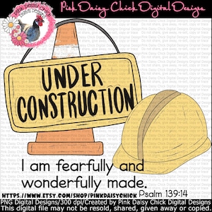 Digital PNG, Kids Faith shirt designs, I am under construction, Bible verse, Christian shirt png, Boy Faith shirt png, digital DOWNLOAD ONLY