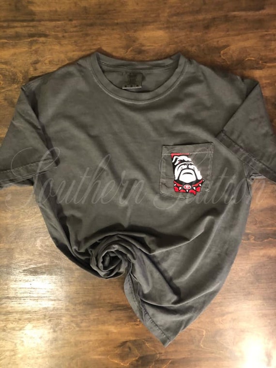 Uga Sic Em Bulldogs Dawgs Go Dawgs Comfort Colors Game Etsy