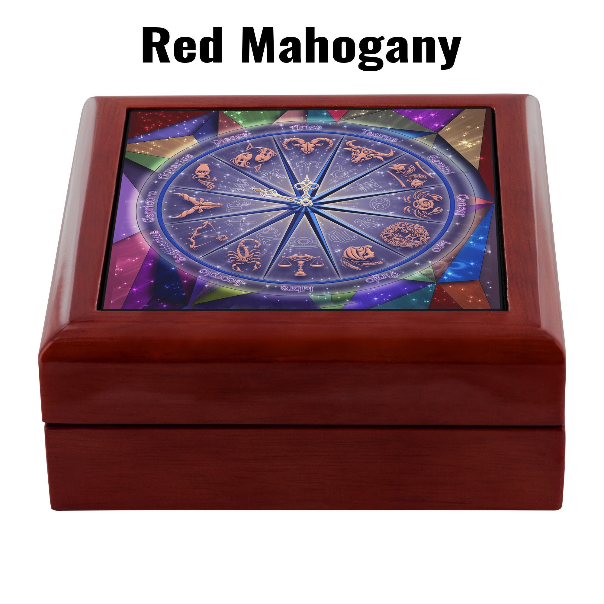 Zodiac Constellation Jewelry Box Etsy UK