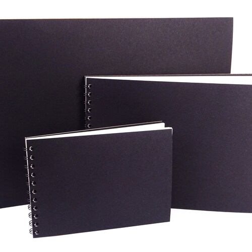 A5 A4 A3 Landscape Thick Cartridge Paper Sketchbook Scrapbook Etsy