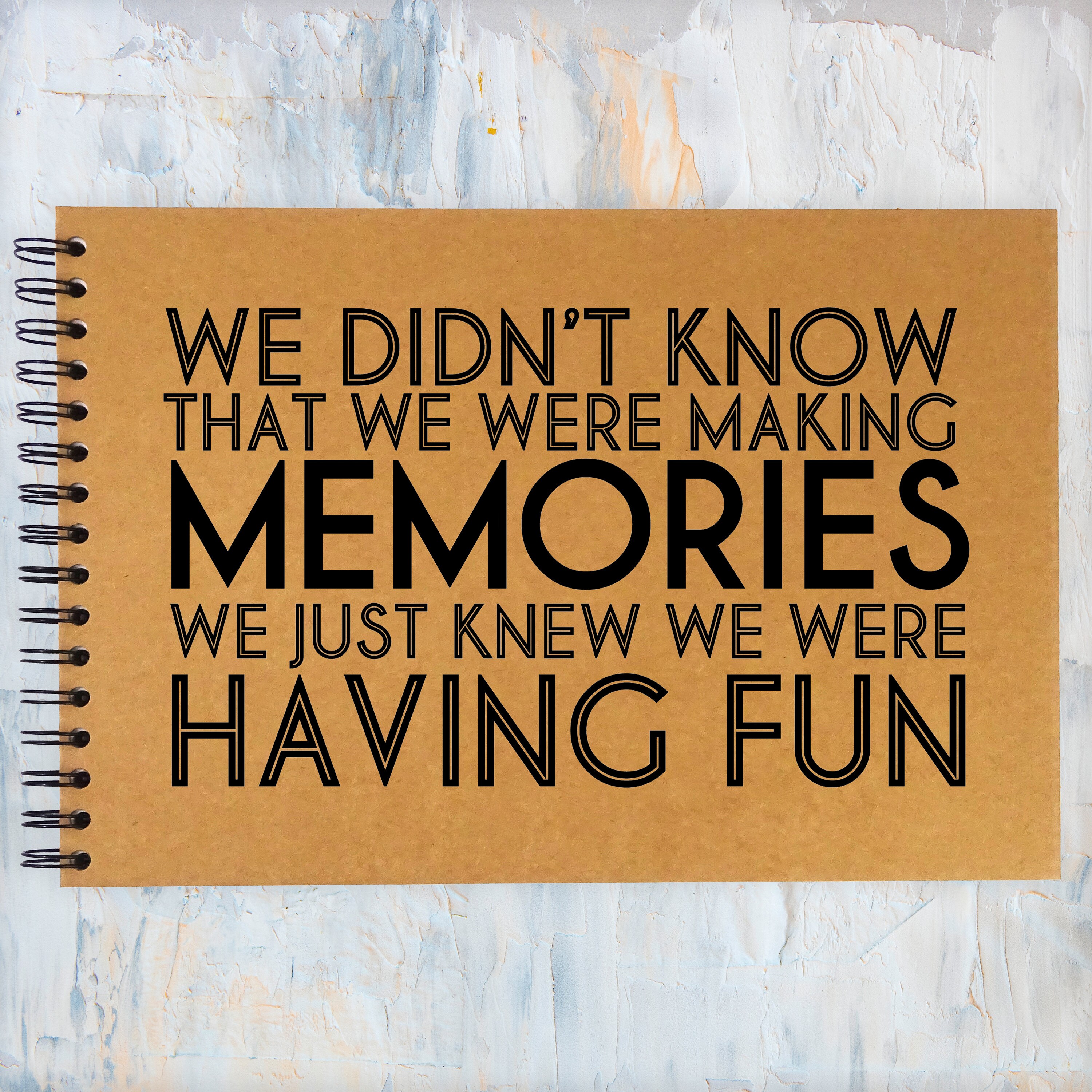 Quote Making Memories A3/A4/A5 Scrapbook Photo Album Memory Etsy New