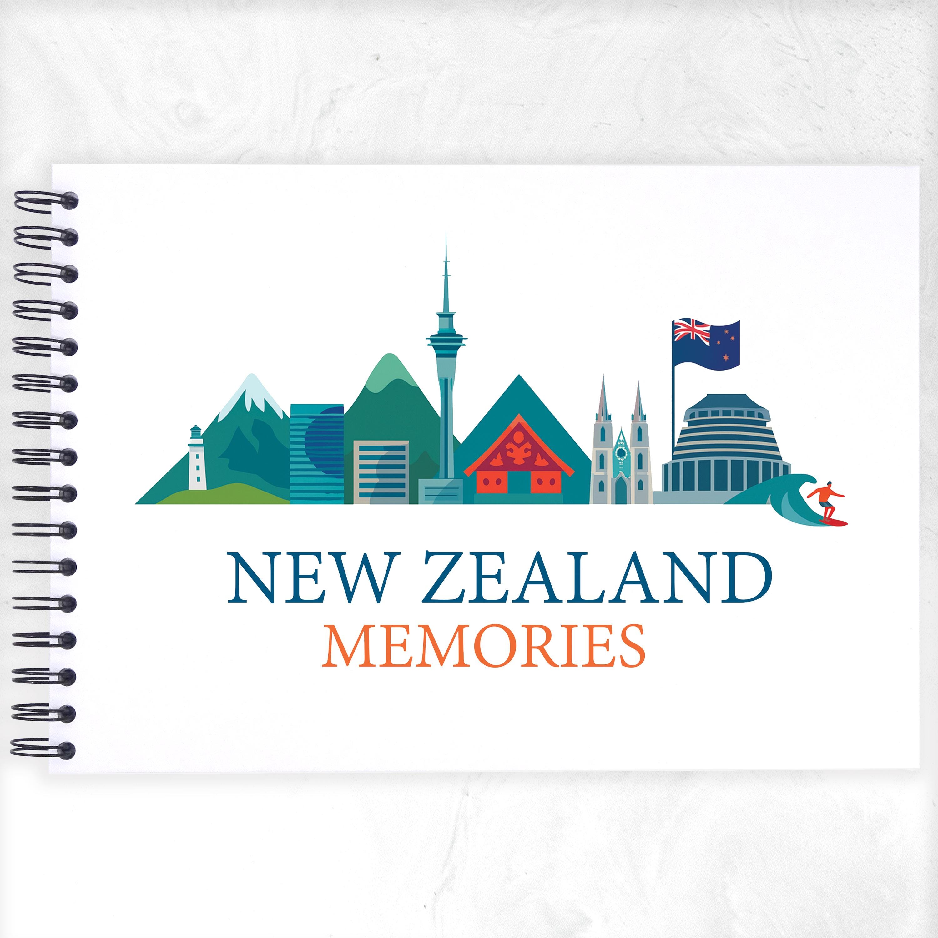 Nz Memory Book New Zealand Memories Scrapbook Dry Mount Photo Album A3/A4/A5 Memory ...