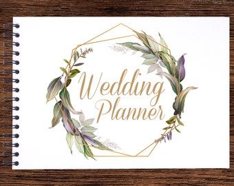 Wedding Planner A3/A4/A5 Scrapbook Photo Album Memory Keepsake, Engagement, Black, Kraft, White