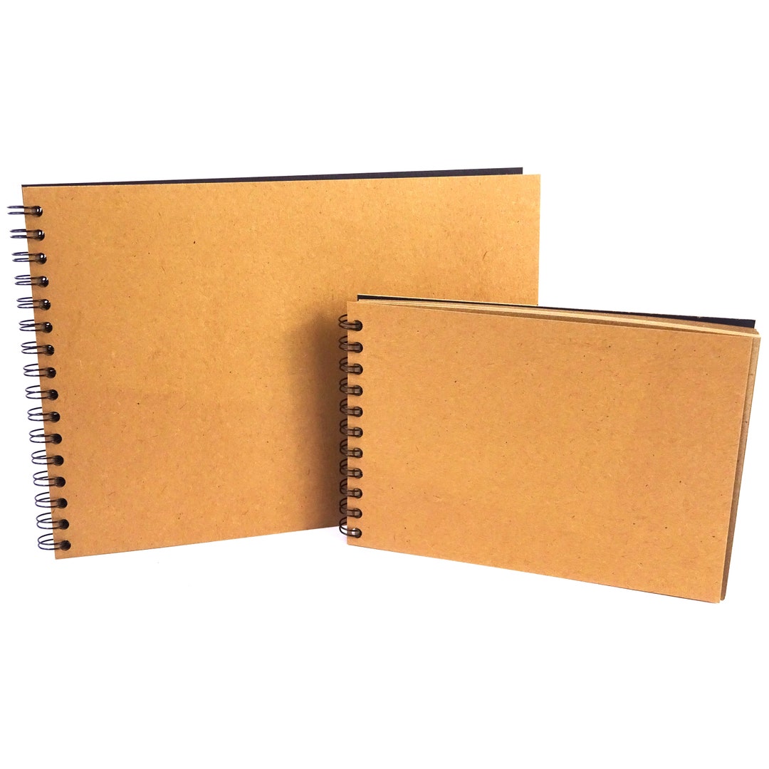 A5 A4 Kraft Sketchbook/scrapbook Landscape DIY Photo Album Etsy