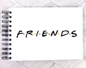 A3/A4/A5 FRIENDS, Scrapbook, Photo Album Memory/Memories, Keepsake, F.R.I.E.N.D.S