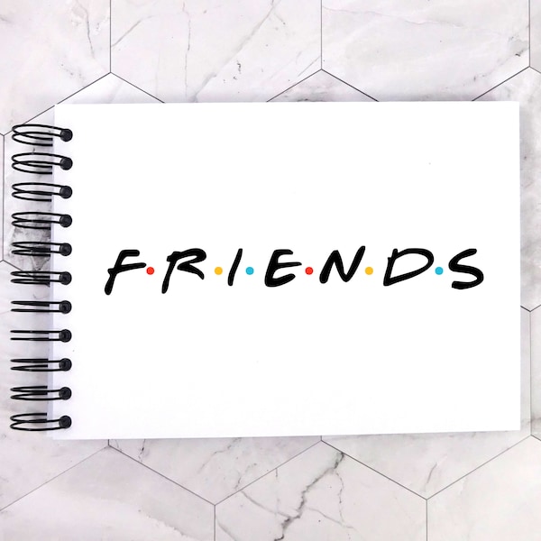 A3/A4/A5 FRIENDS, Scrapbook, Photo Album Memory/Memories, Keepsake, F.R.I.E.N.D.S