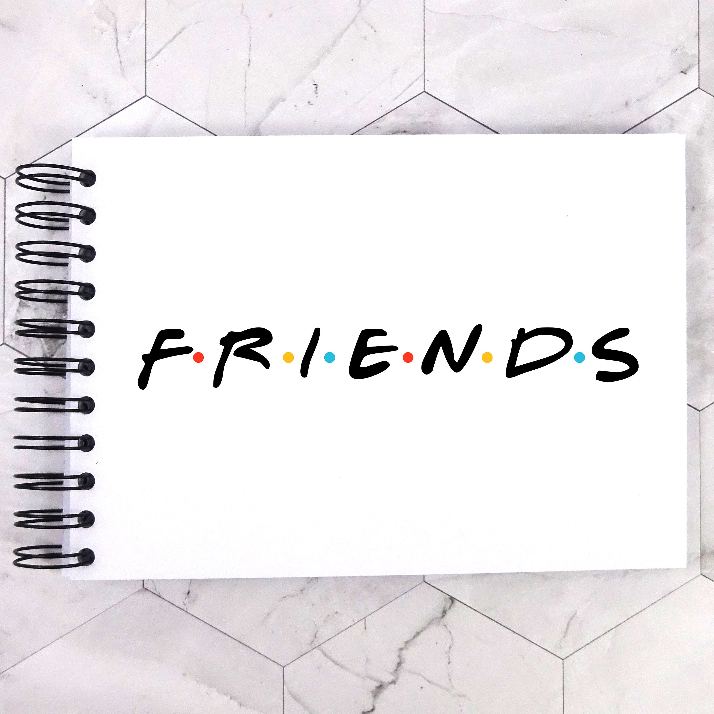 A3/A4/A5 FRIENDS, Scrapbook, Photo Album Memory/Memories, Keepsake, F.R.I.E.N.D.S