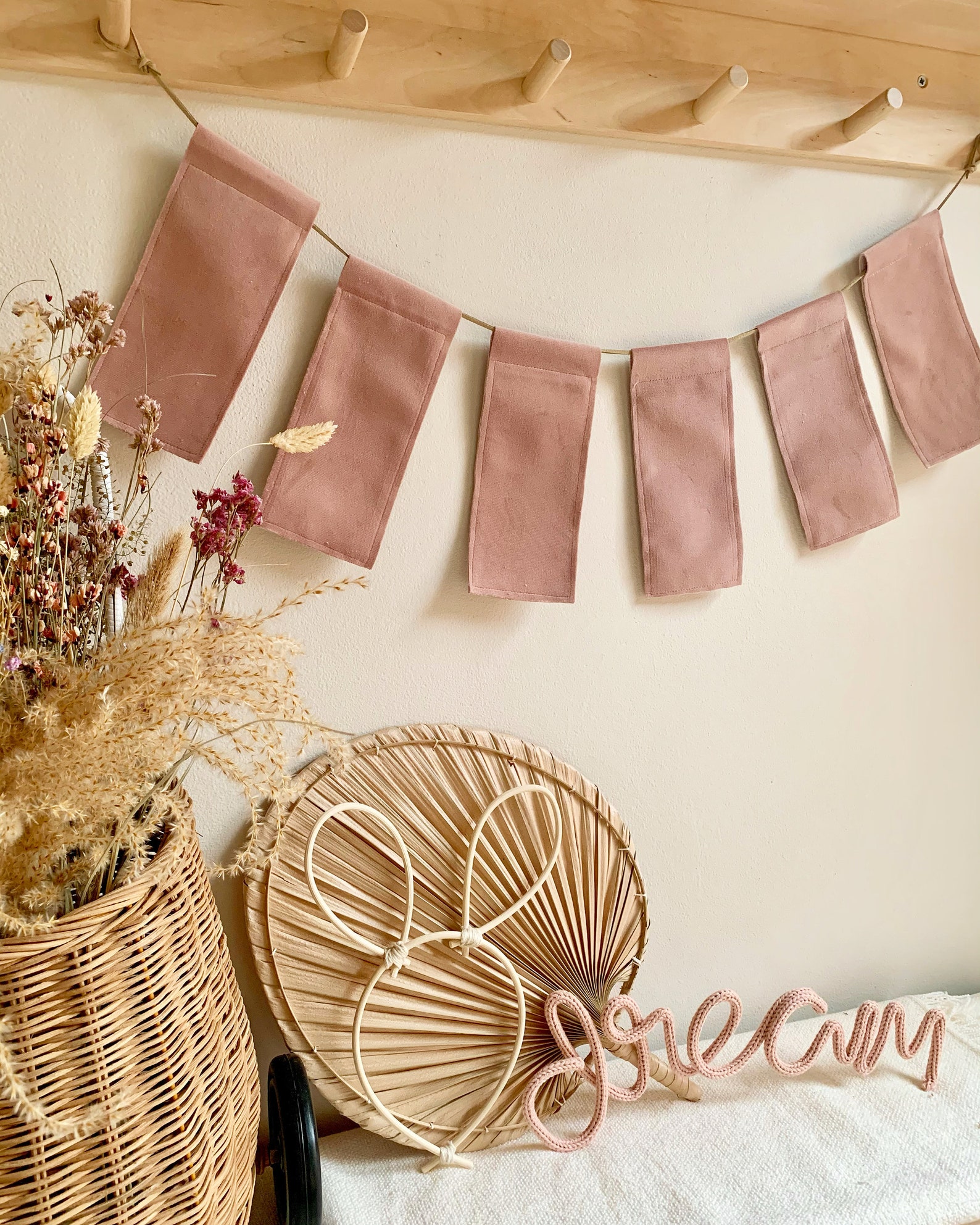 Velvet Garland | Etsy
