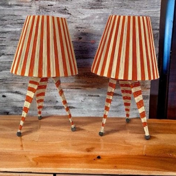 Natural raffia lamp, raffia lampshade, TABLE LAMPSHADES