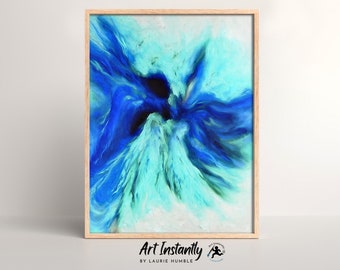 グレーの抽象画アートプリント：テクスチャコラージュ絵画（デジタル