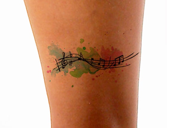 Update more than 66 music notes tattoo sleeve latest  thtantai2