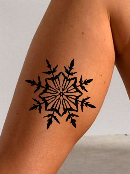 101 Best Snowflake Tattoo Ideas You Have To See To Believe!