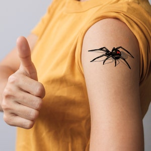 Black Widow Spider 3D Tattoo Design Back Tattoo Drawing - Etsy Finland Black Widow Spider 3D Tattoo Design Back Tattoo Drawing - Etsy Finland