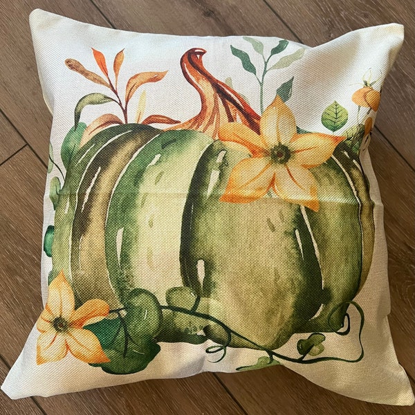 Pretty Fall, Autumn, Harvest pillow cover, fall pillow cover,  pillow cover, fall decorating, Thanksgiving, Fall,  pillows, gifts, love fall