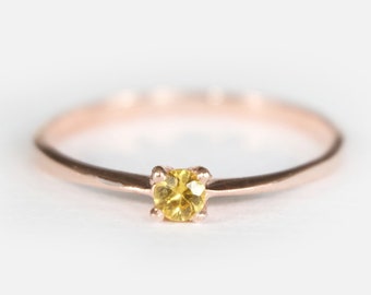 women yellow sapphire ring women yellow sapphire ring