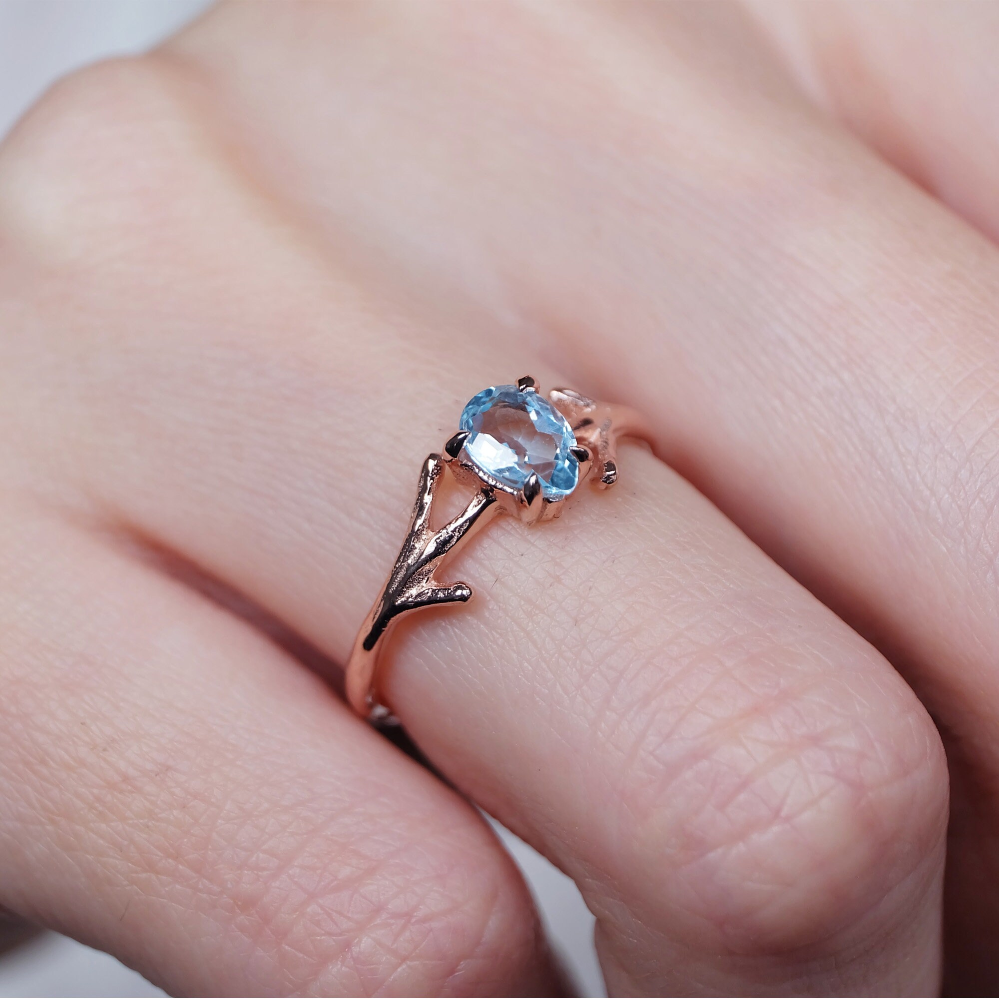 Aquamarine ring stone discount