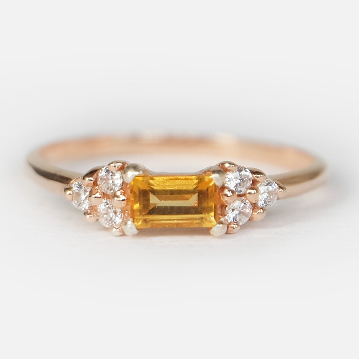 Citrine promise ring deals