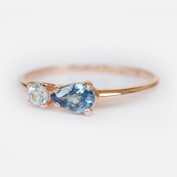 Aquamarine and shop sapphire