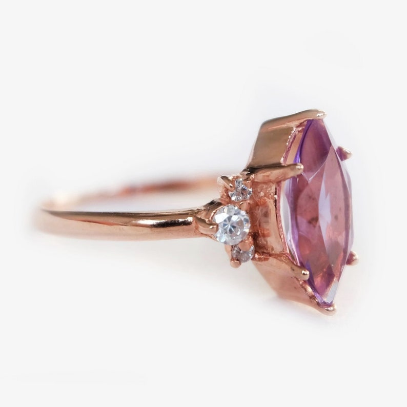 amethyst marquise amethyst ring wedding ring marquise amethyst february birthstone marquise ring marquise amethyst engagement ring