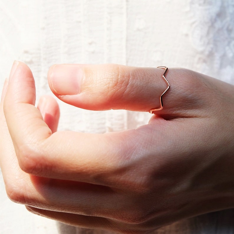 14k Gold Thumb Ring Gold Thumb Ring Women Thumb Ring Thumb Etsy