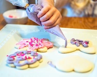 Kit para decorar galletas de azúcar: ¡Divertida actividad para fiestas!