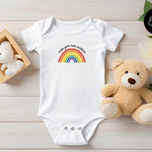 Machen Sie Ihren eigenen Sonnenschein-Regenbogen SVG | SVG Schnittdatei, Vektor Clipart PNG für Cricut, Silhouette, Glowforge | Regenbogen svg | Süsser Babybody