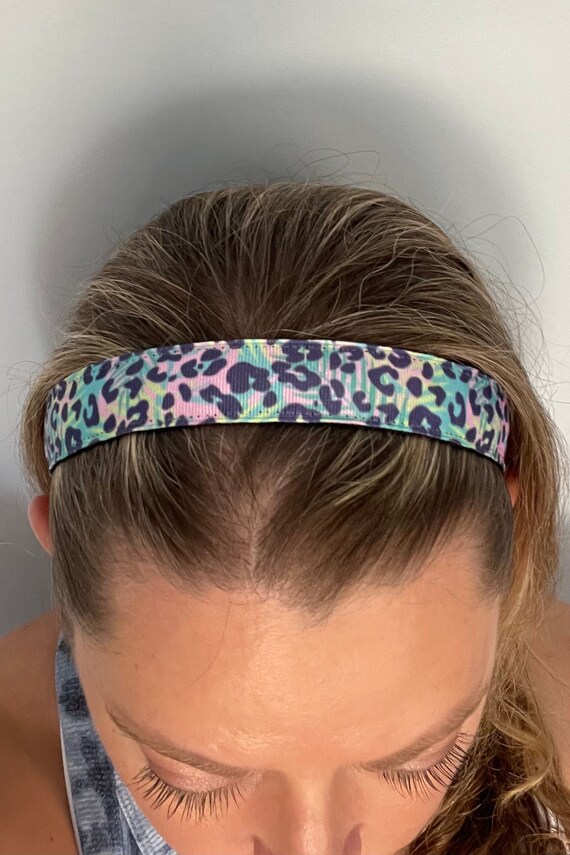 Non-slip Velvet Workout Headband - Etsy display picture 3