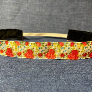 Non-slip, Athletic Hair band, Workout Headband, Velvet backed Headband, No Slip Hairband